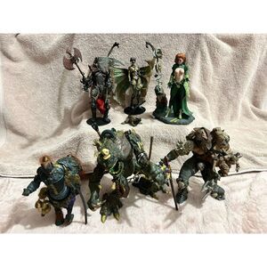 1998-1999 Vintage HORROR ACTION 6 FIGURE‎ LOT MCFARLANE 8-10in